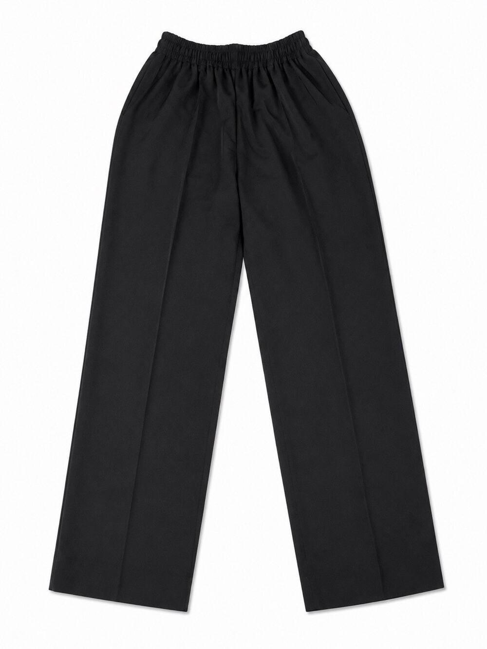 Alfred Dunner Women’s Size 10 Black Pull On Pants Elastic Waist Made in USA